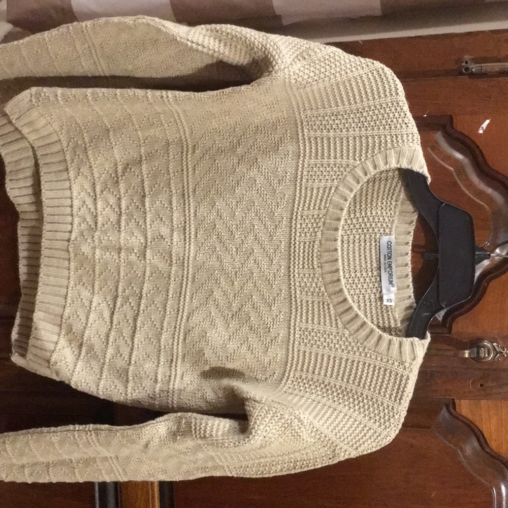 Almost cropped sweater